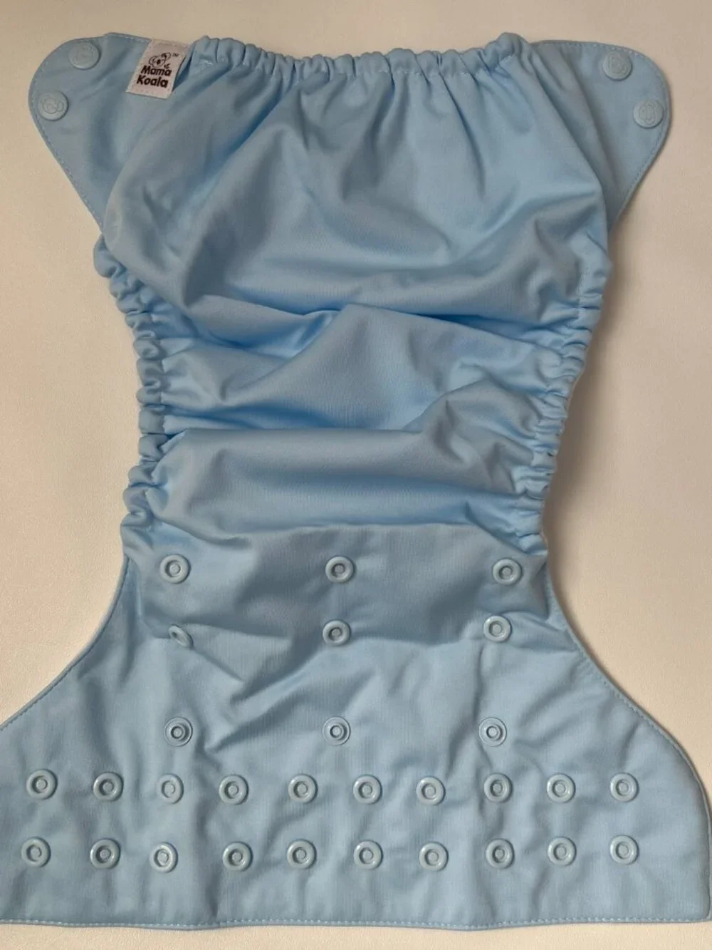 NEW Mama Koala Pocket Cloth Diaper OS Light Blue No Insert